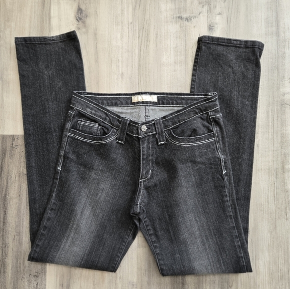 Flying Monkey Black Denim Jeans Size 9 - Picture 13 of 13